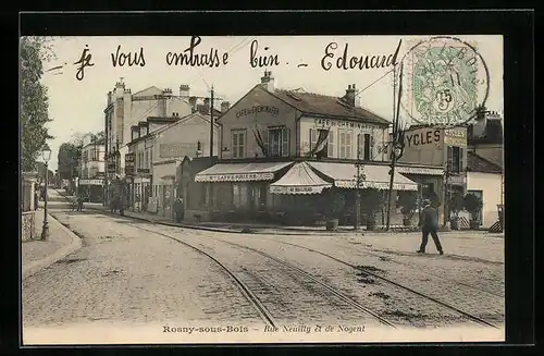 AK Rosny-sous-Bois, Rue Neuilly et le Nogent
