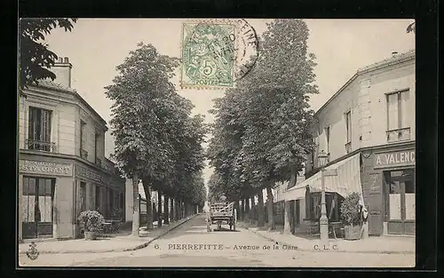 AK Pierrefitte, Avenue de la Gare
