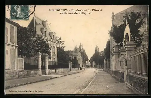 AK Le Raincy, Boulevard de l`Ouest et Entrée de l`Hôspital