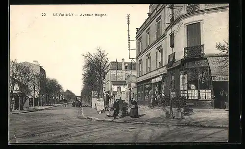 AK Le Raincy, Avenue Magne