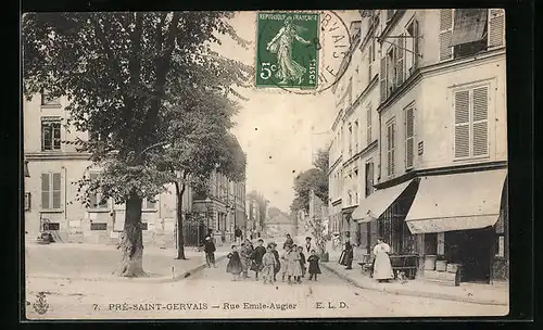 AK Pré-Saint-Gervais, Rue Emile-Augier