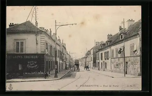 AK Pierrefitte, Rue de Paris