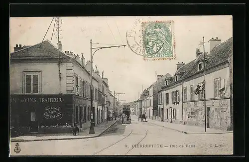 AK Pierrefitte, Rue de Paris
