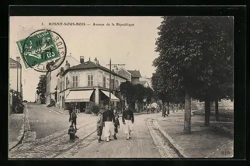 AK Rosny-sous-Bois, Avenue de la République