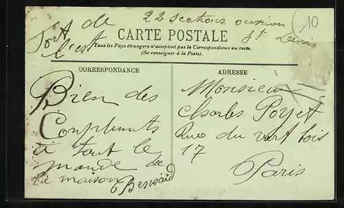 AK Saint-Denis, La Rue de Paris