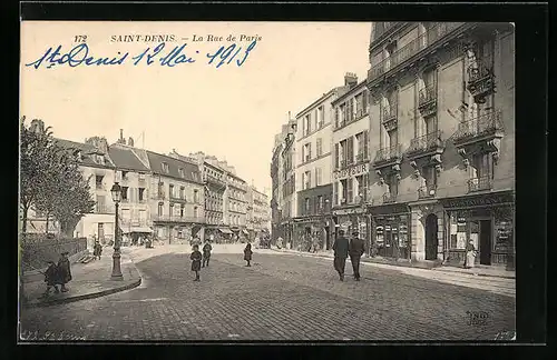 AK Saint-Denis, La Rue de Paris