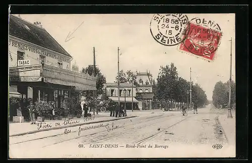 AK Saint-Denis, Rond-Point du barrage