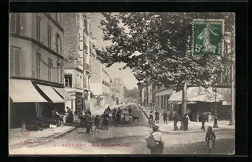 AK Saint-Quen, Rue Ernest-Renan