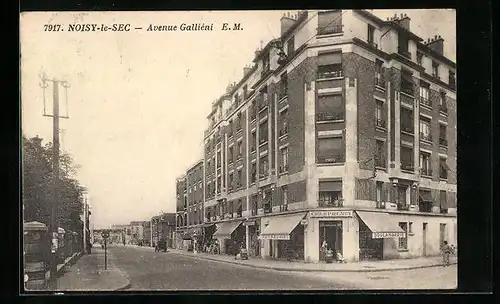 AK Noisy-le-Sec, Avenue Galliéni