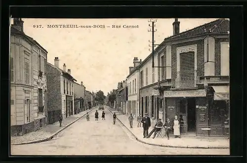 AK Montreuil-sous-Bois, Rue Carnot
