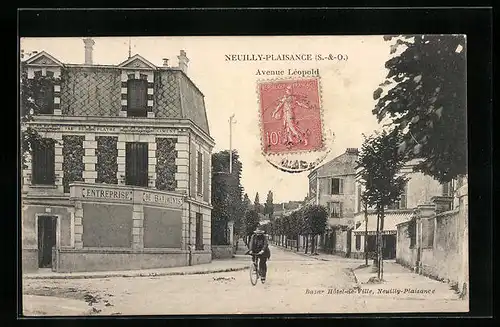 AK Neuilly-Plaisance, Avenue Léopold