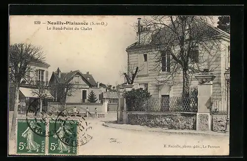 AK Neuilly-Plaisance, Le Rond-Point du Chalet