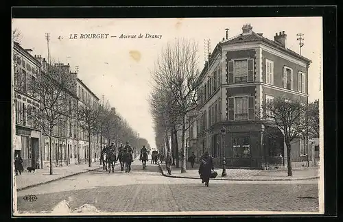 AK Le Bourget, Avenue de Drancy