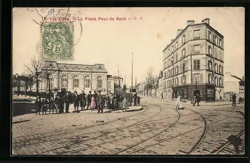 AK Les Lilas, La Place Paul de Kock