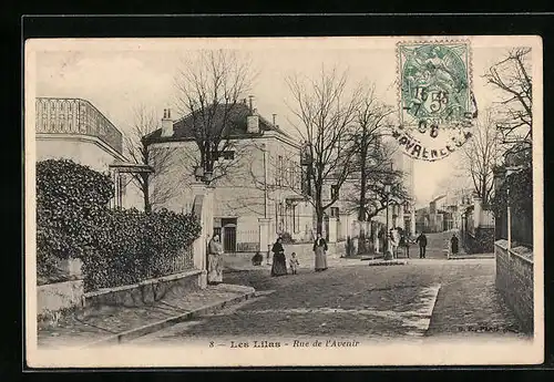 AK Les Lilas, Rue de l'Avenir