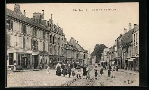 AK Livry, Place de la Fontaine