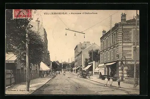 AK Villemomble, Avenue d'Outrebon