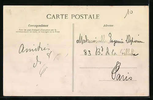 AK Villemomble, Rue du Chemin de Fer