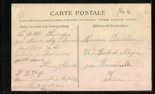 AK Villemomble, Institution Gardés, Un coin de la cour pendant la récréation