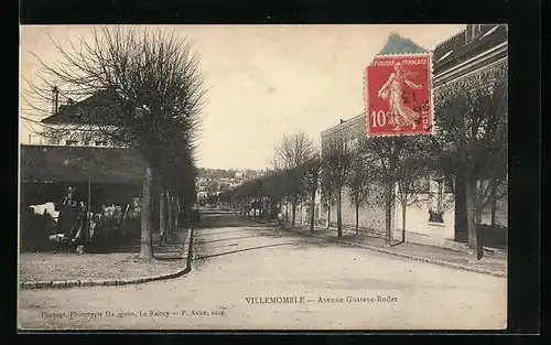 AK Villemomble, Avenue Gustave-Rodet