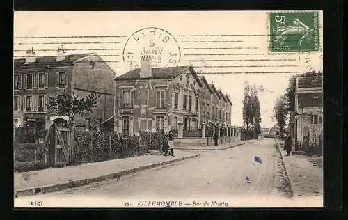 AK Villemomble, Rue de Neuilly