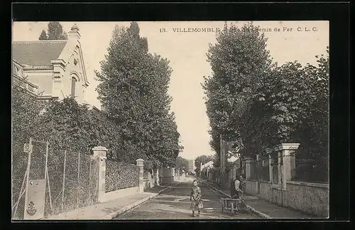 AK Villemomble, Rue du Chemin du Fer