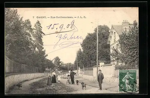 AK Gagny, Rue Guillemeteau