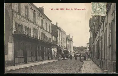 AK Gagny, Rue de Villemomble