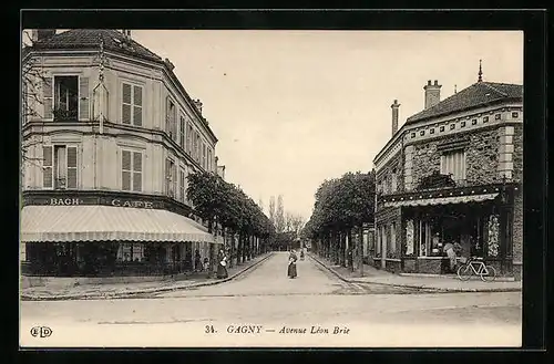 AK Gagny, Avenue Léon Brie