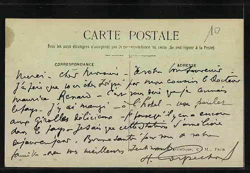 AK Noisy-le-Sec, La Rue Carnot