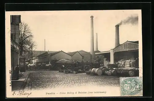 AK Pantin, Usine Delizy & Doistau, vue intérieure