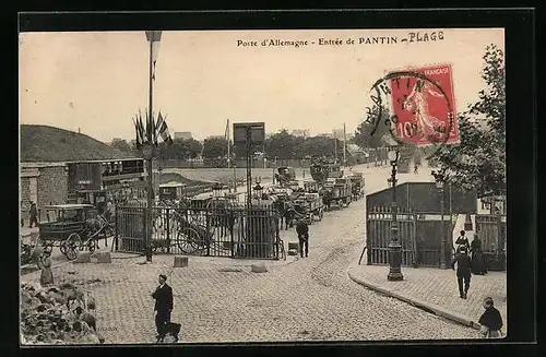 AK Pantin, Porte d'Allemagne