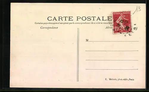 AK Pantin, La rue de Paris