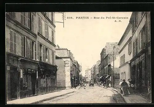 AK Pantin, Rue du Pré-Saint-Gervais