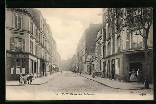 AK Pantin, Rue Lapérouse