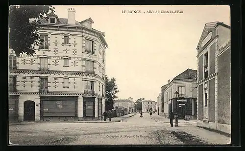 AK Le Raincy, Allée du Château-d'Éau