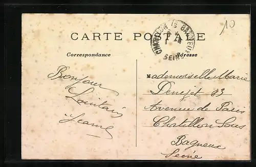 AK Le Raincy, Le Rond-Point de la Station