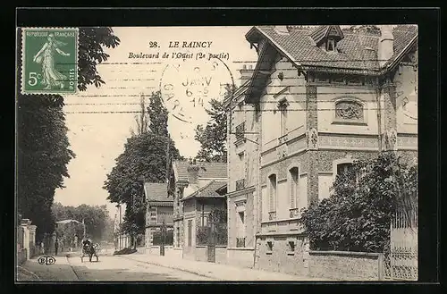 AK Le Raincy, Boulevard de l'Quest