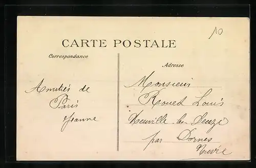 AK Le Raincy, Allée Chatrian