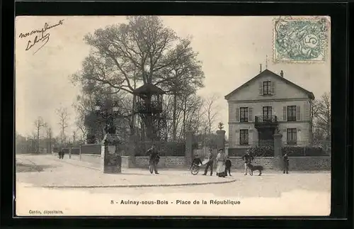 AK Aulnay-sous-Bois, Place de la République