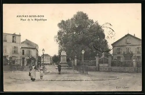 AK Aulnay-sous-Bois, Place de la République