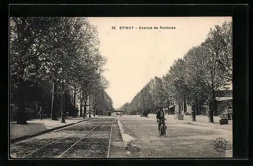 AK Epinay, Avenue de Pontoise