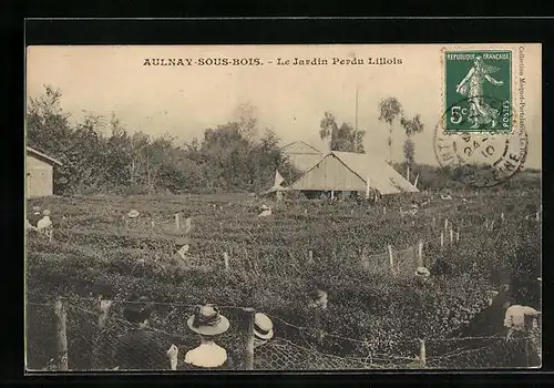 AK Aulnay-sous-Bois, Le Jardin Perdu Lillois