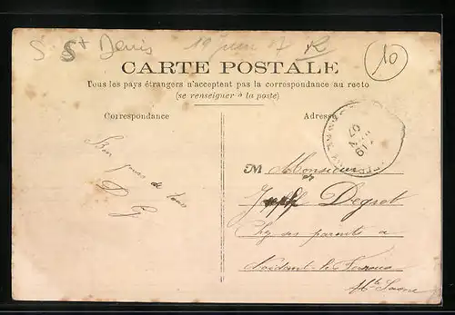 AK Noisy-le-Sec, Place Jeanne d`Arc