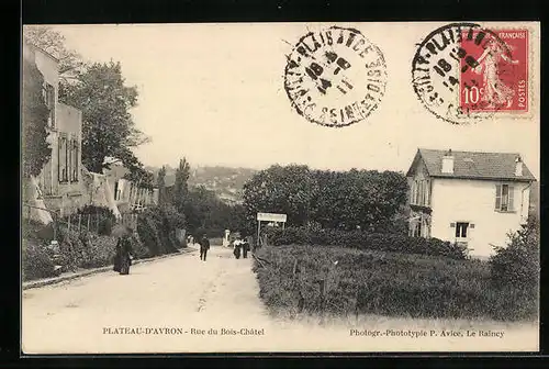 AK Plateau d`Avron, Rue du Bois-Chatel