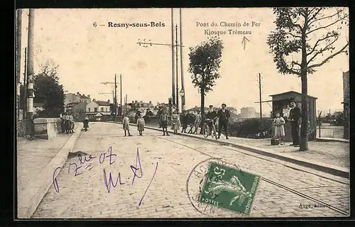 AK Rosny-sous-Bois, Pont du Chemin de Fer, Kiosque Tremeau