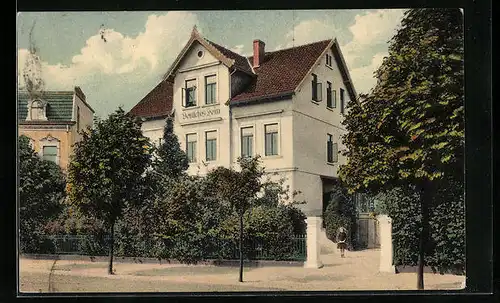 AK Bad Oeynhausen, Hotel Deutsches Heim