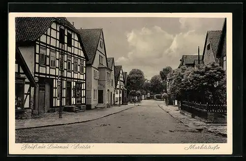 AK Lauenau / Deister, Cafe an der Marktstrasse