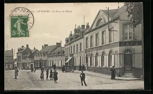 AK Le Portel, La place de l`Eglise