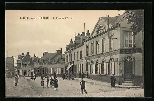 AK Le Portel, La Place de l`Eglise